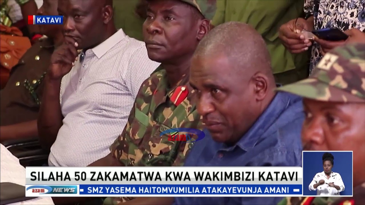 Silaha za kivita zakamatwa kwenye operesheni maalum Katavi