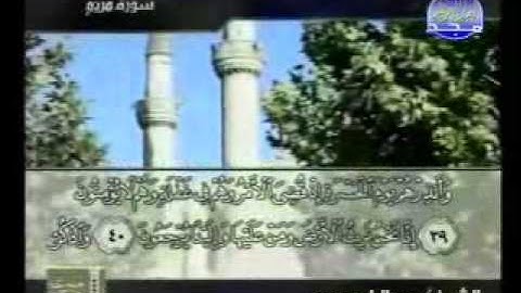 سورة مريم الشيخ عبدالباري محمد