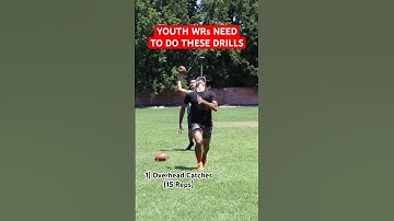 YOUTH WRs NEED TO DO THESE DRILLS