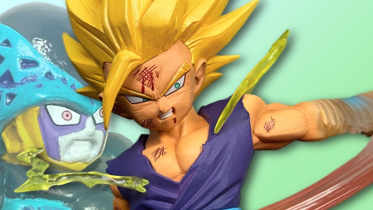 Figurine Dragon Ball Z - Son Gohan Super Saiyan 2 - Bandai