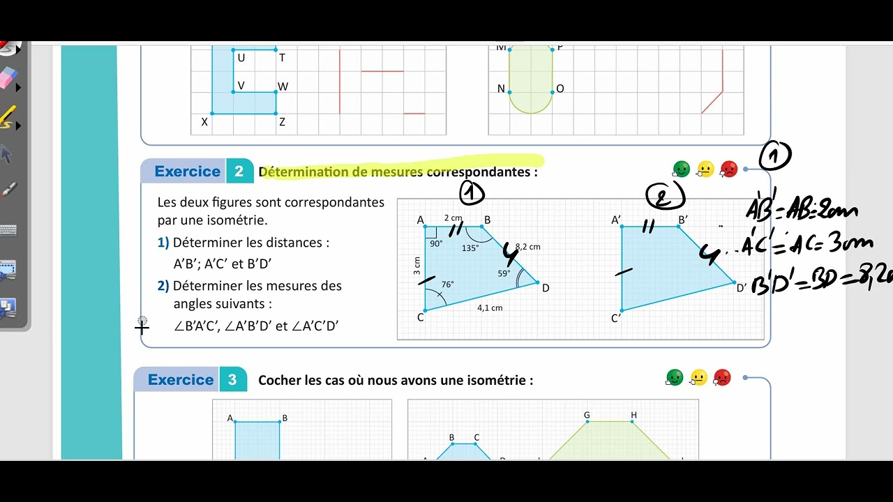 Je réussis pas en pas en mathématiques  1ac semestre 2 page 52