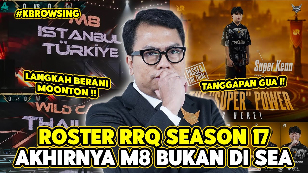 INI DIA ROSTER RRQ SEASON 17! MOONTON AKHIRNYA KE LUAR SEA! ROADMAP MLBB ESPORTS 2026 !! 