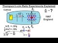 Physics - E&M: Magn Field Effects on Moving Charge & Currents (17 of 26) Thompson's e/m Ratio