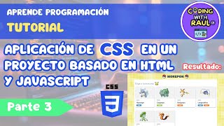 💻 Tutorial: Cómo añadir estilos con propiedades 💙 CSS para mejorar la UX de tu proyecto - Capítulo 3