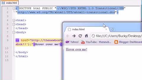Beginner JavaScript Tutorial | 23-onMouseOver & onLoad
