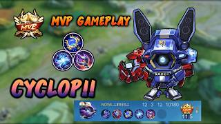 OP LifeSteal Cyclops Instant Kills Enemies!! - Top 1 Cyclops Build ~ MOBA LEGENDS 5V5
