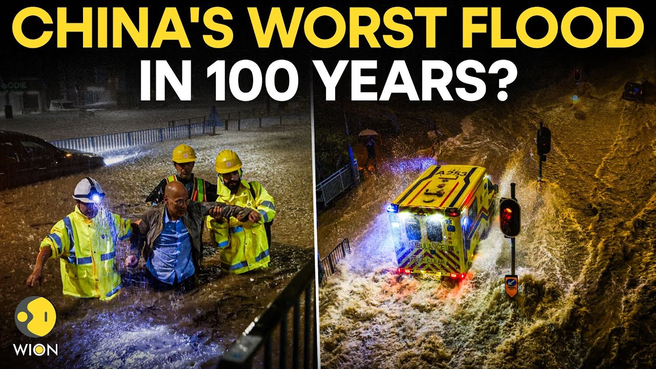 China Floods LIVE: Hong Kong Sets Rainfall Record | China's Worst Flood In 100 Years? | China Floods