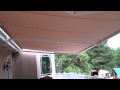 26' Wide Motorized Retractable Awning