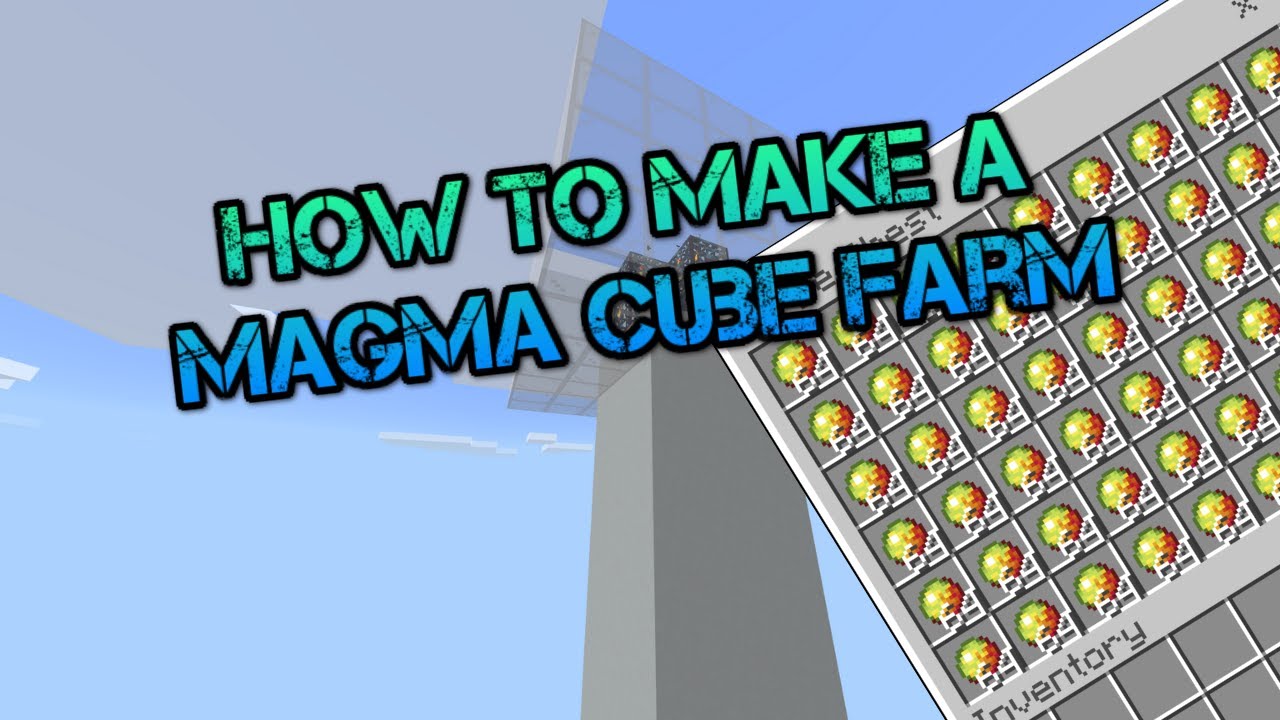 Lifeboat skyblock [ep17] How to make a Magma Cube farm YouTube