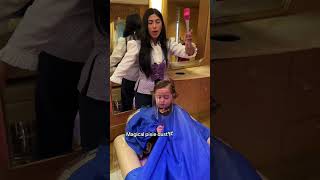 Asher transforms into a royal knight