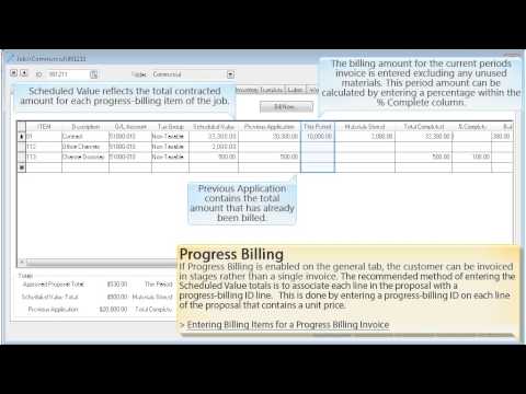 Job Costing Tutorial for EBMS