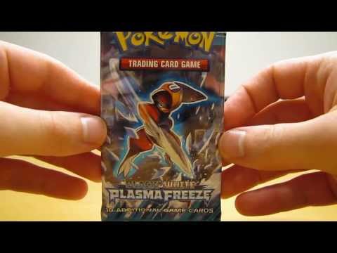 Opening 4 Pokemon Plasma Freeze Booster Packs (Great Pull!)