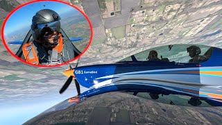Training in the GameBird GB1 Unlimited Aerobatic Stunt Plane with Thrust Flight