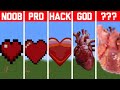 NOOB VS PRO VS HACKER Minecraft Pixel art✨Heart