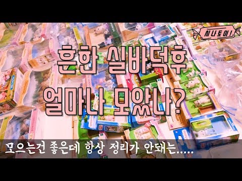 흔한실바덕후 얼마나 모았나? 실바니안패밀리 sylvanian families[시나토이]