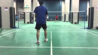 Practice match with man 20141007