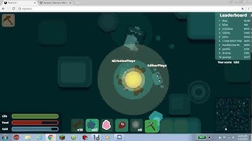 COOLEST HAT EVER!!! | Starve.io with Nicholas ft.Editor