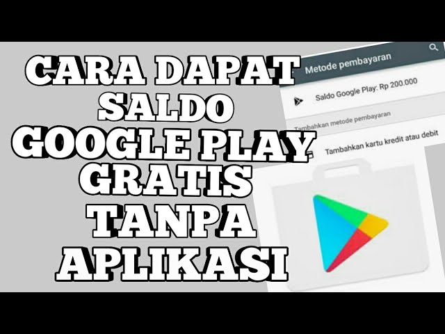 Cara Dapat Saldo Google Play Secara Gratis Tanpa Aplikasi Youtube