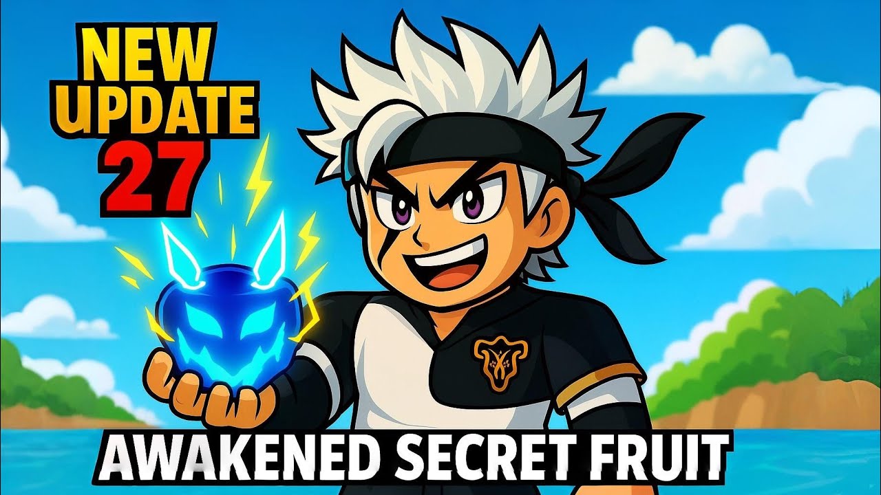 I Awakened Secret Fruit In Blox Fruit ! | Blox Fruit Update 27