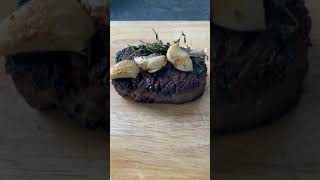 How to cook a perfect filet mignon steak! #asmr  #steak #recipe