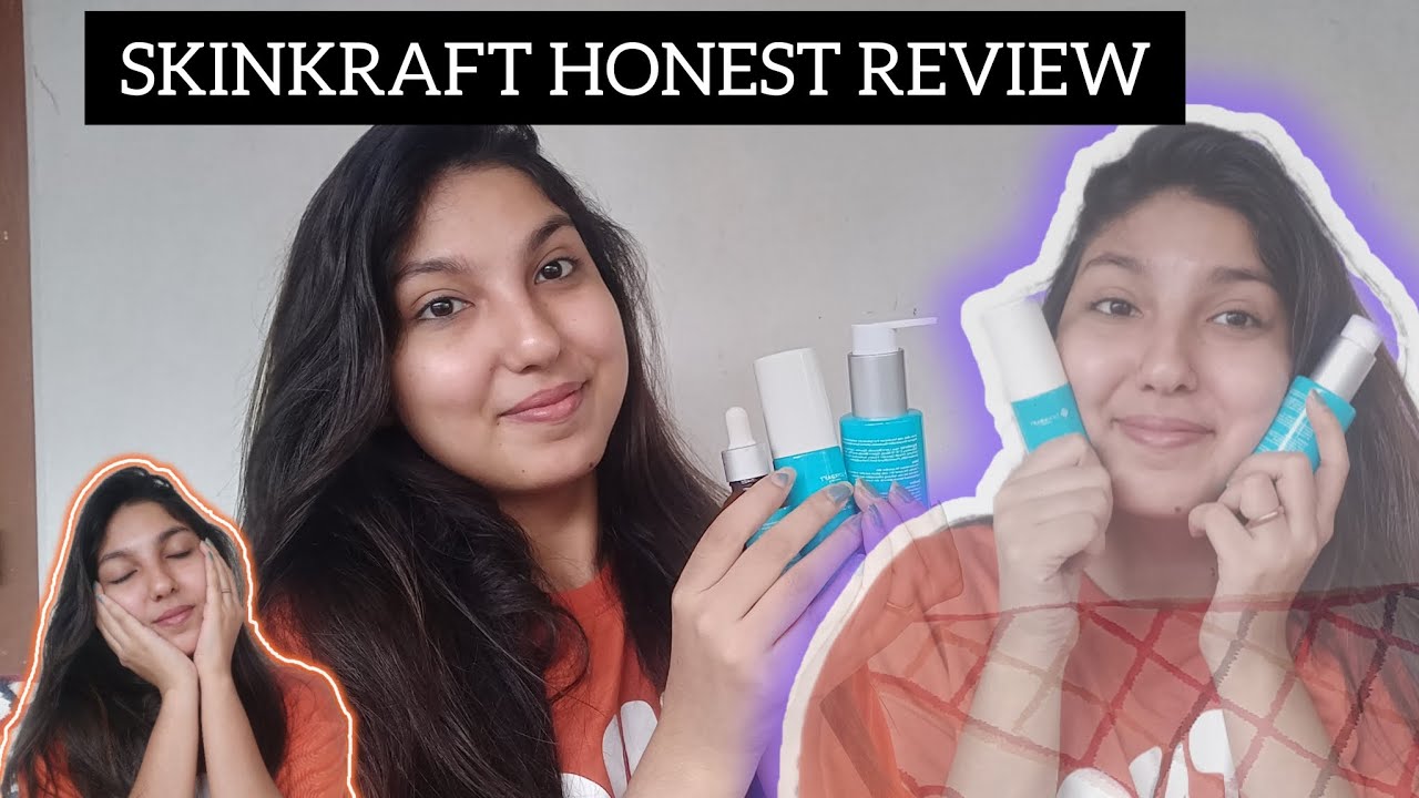 Honest SKINKRAFT skin care products review in Bengali l Free te ki ki