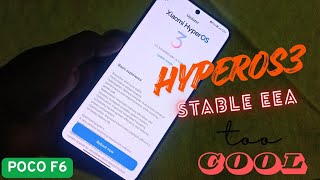 Poco F6 Hyperos 3 Stable Eea