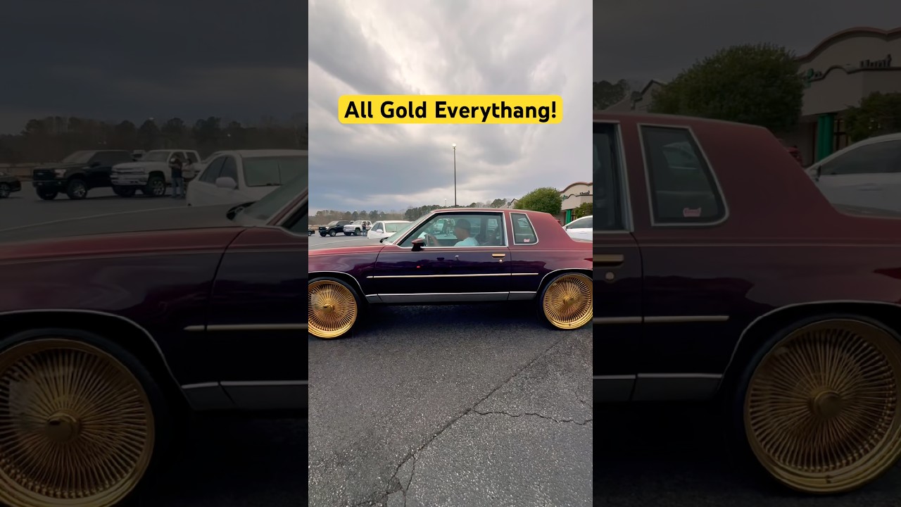 Cutlass Supreme on Gold D’s! #cutlass #daytons