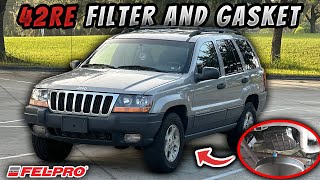 Replacing 42re Gasket and Filter on my $1000 Jeep WJ Transmission