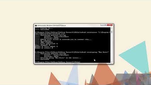 Tableau Training & Tutorials   09 15 Tableau Server   Tabcmd  Tableau Command Line Utility