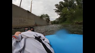 Arvada Clear Creek Tour On The Tube (With A GoPro From Thriftstore)