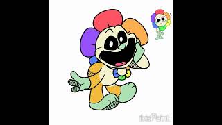 Versión smiling critter Dandy🌸💮 #fanart #dandysworld #smilingcritters #cute #drawing #dandy
