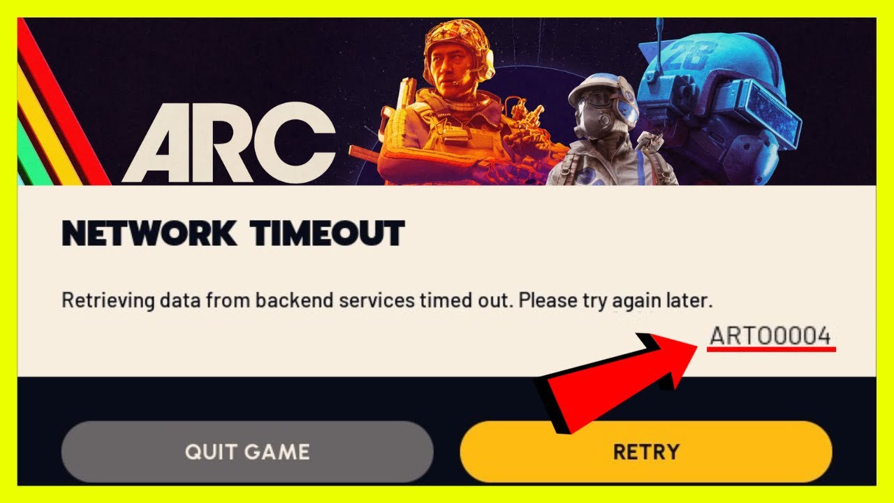 ARC Raiders Network Timeout Error (FIXED) - YouTube