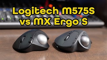 Which to Buy? Logitech M575S vs MX Ergo S Trackball Mouse Comparison