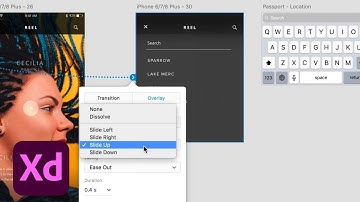 Adobe XD: Fixed Elements and Overlays | Adobe Creative Cloud
