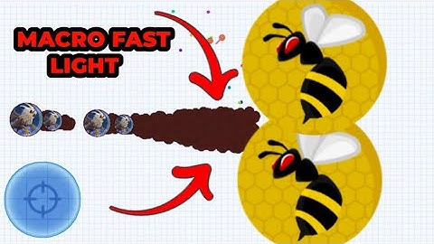 MACRO FAST LIGHT-HOW TO BE PRO?! |MACRO+ZOOM NO ROOT(AGAR.IO MOBILE)