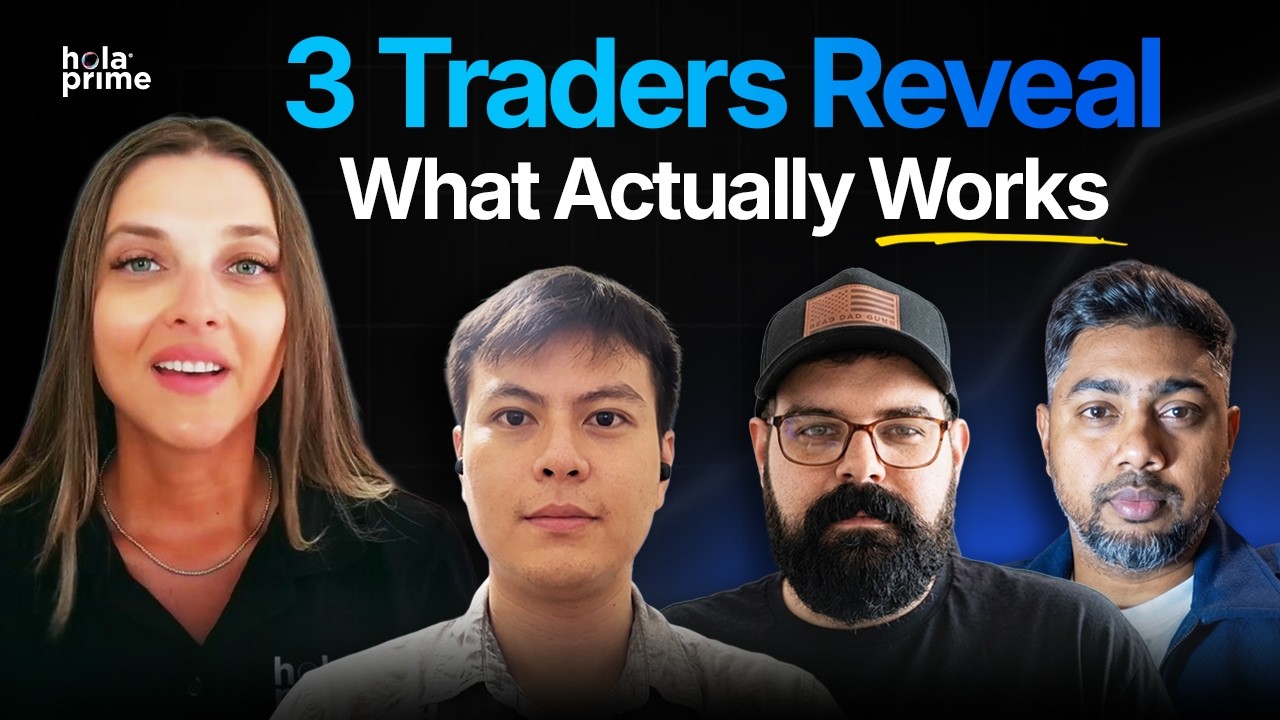 10 Years, $10K Gone in a Day — 3 Funded Traders on What Finally Worked