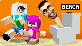 Ski̇bi̇di̇ Toi̇let Olup Arkadaşlarimi Trolledi̇m - Minecraft