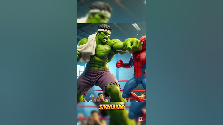 Hulk'un Gücü ve Örümcek Adam'ın Azmi: Boks Ringinde Büyük Savaş. #marvel #spiderman#örümcekadam#hulk