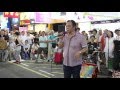 Green Green Grass Of home + Country Road + Sailing -- Simon Choi -- 3L樂隊Hong Kong香港街頭音樂會 160626 CN