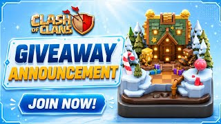 🎉 Jolly scenery giveaway  #clashofclans #coc #giveaway #scenery #games 🎁