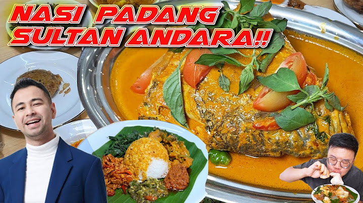 NASI PADANG ALA MEDAN PUNYA RAFFI AHMAD!!! APAKAH SE-ENAK ITU???