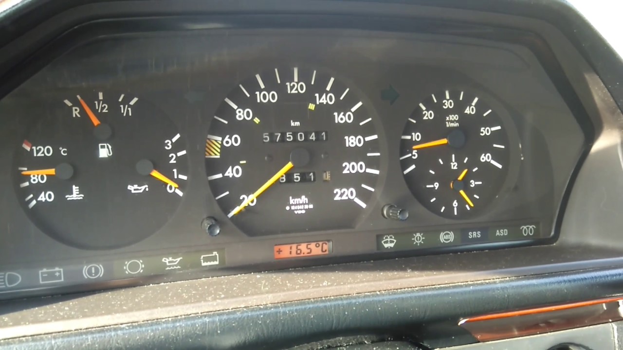 MercedesBenz W124 300D ciśnienie oleju problem. YouTube