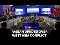 Asean unable to unite on West Asia conflict, says analyst