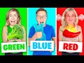 Eating Only ONE Color of Food for 24 Hours!