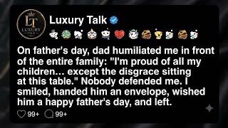 Details My Dad Humiliated Me in Front of the Whole Family… But I Had the Last Word 😔 Update