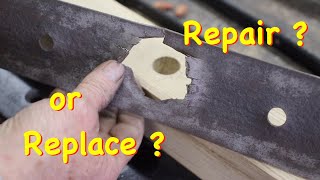 Repairing Thin Damaged Metals on Wagons |  Engels Coach Shop