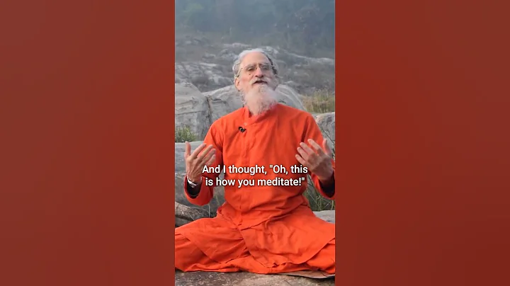 The posture in meditation