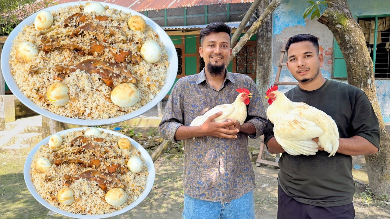 পুরান ঢাকার স্টাইলে মোরগ পোলাও রান্না | Old Dhaka Style Morog Polao Recipe | Robin The Storyteller