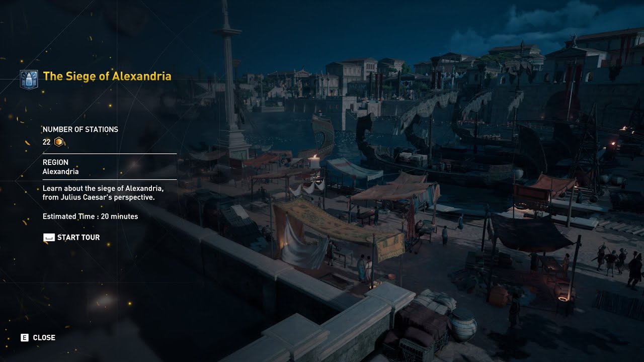 The Siege of Alexandria - Discovery Tour: Ancient Egypt - Assassin's ...