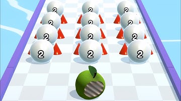 Ball Run 2048: All Levels Gameplay Walkthrough Android, iOS Levels 1-9999 BRGP01